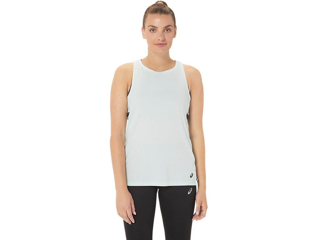 Women's Asics Fit Sana Tank T Shirts Mint | 7695-ACDIS