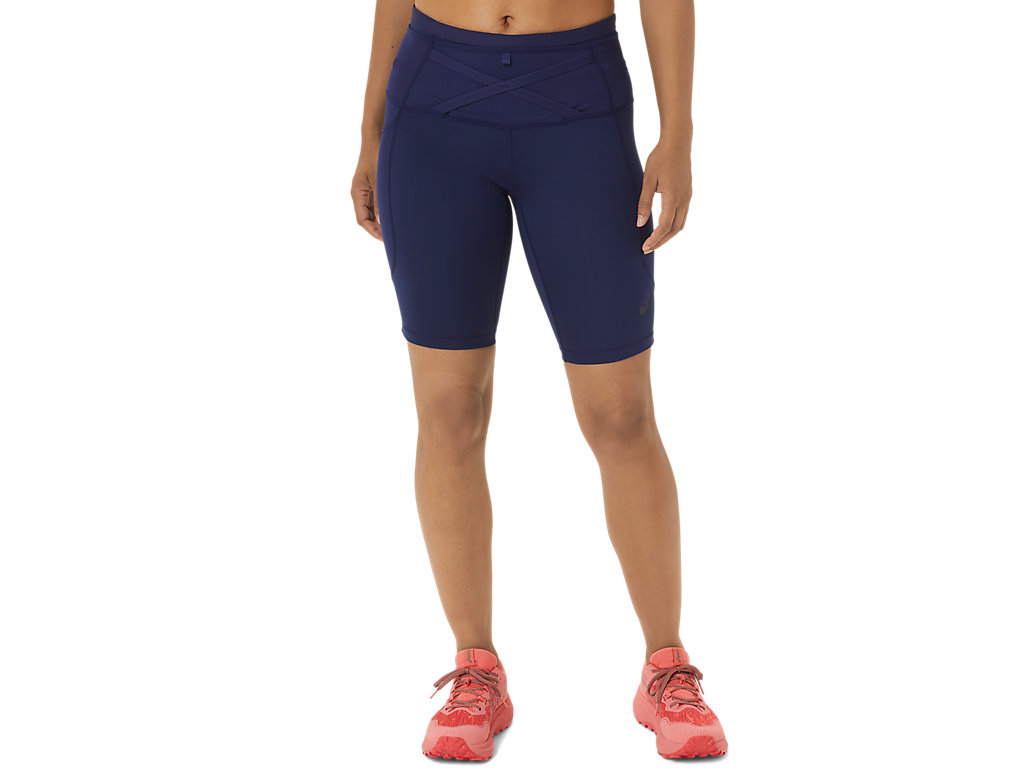 Women's Asics Fujitrail Sprinter Pants Indigo Blue | 7269-BHLDE