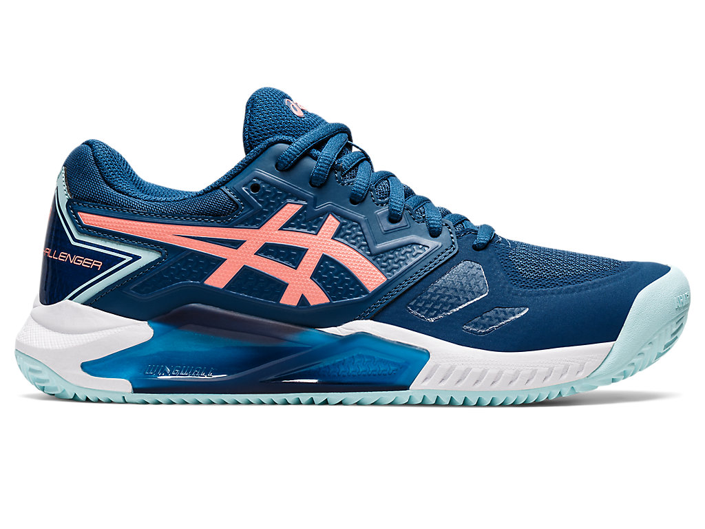 Women's Asics Gel-Challenger 13 Clay Tennis Shoes Light Indigo | 7930-PUKSY