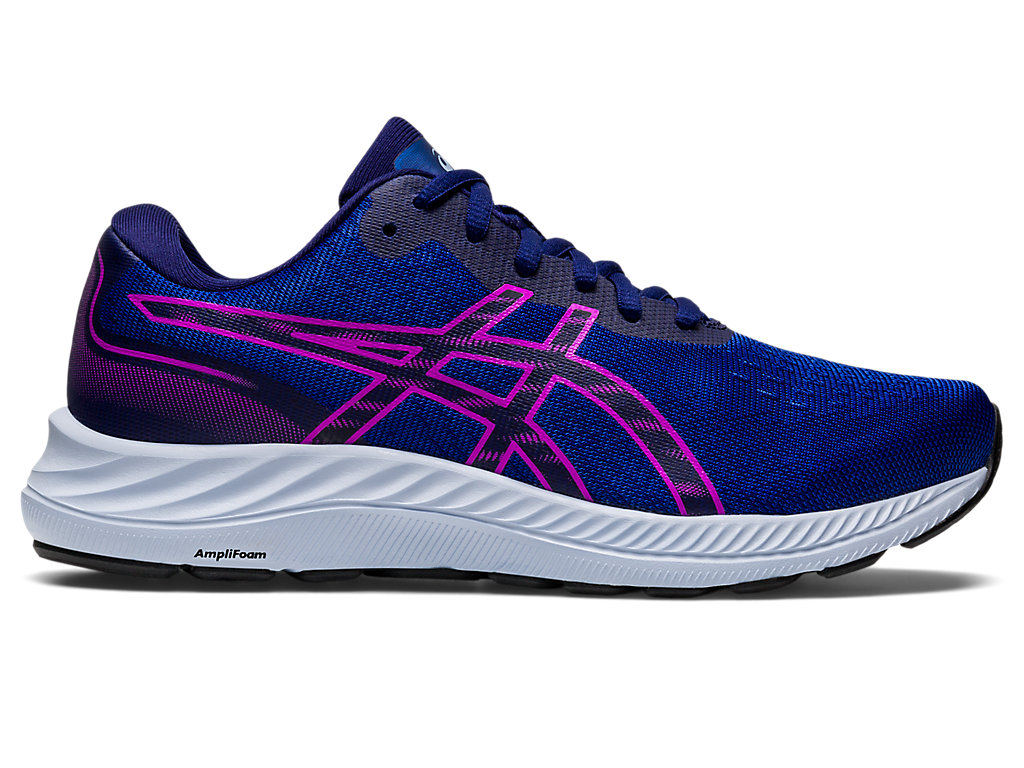 Women's Asics Gel-Excite 9 Walking Shoes Blue / Purple | 4639-ZBPIL