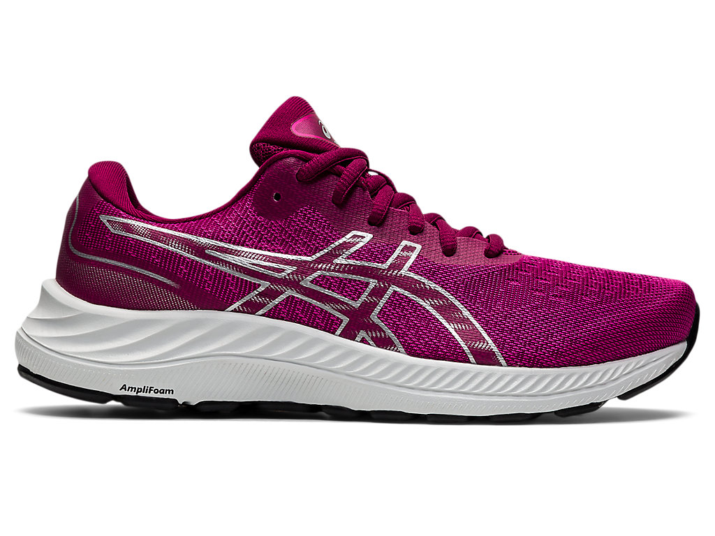 Women's Asics Gel-Excite 9 Walking Shoes Fuchsia Red / Silver | 8309-COTLA