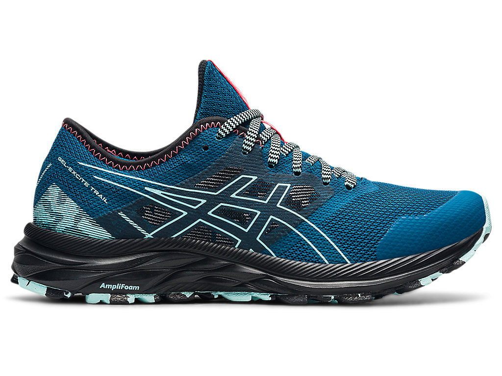 Women's Asics Gel-Excite Trail Walking Shoes Deep Turquoise / Blue | 8976-LQIUJ