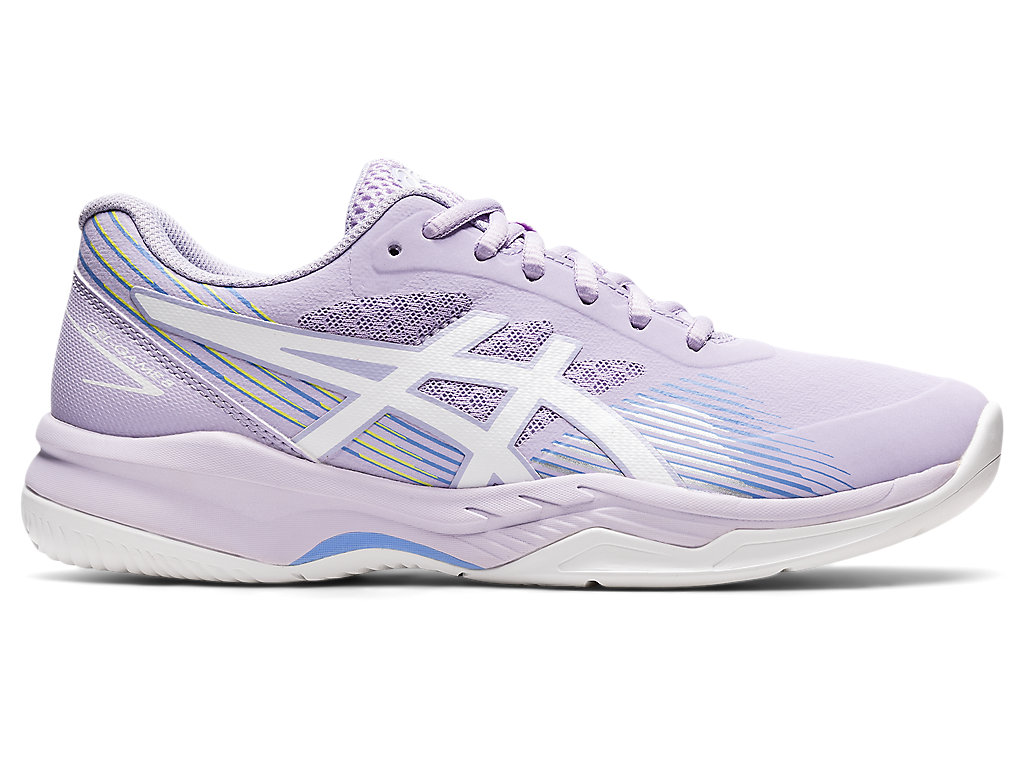 Women's Asics Gel-Game 8 Tennis Shoes White | 9268-NDELB