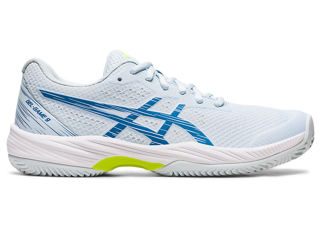 Women's Asics Gel-Game 9 Clay/Oc Tennis Shoes Blue / Blue | 1063-KRBFY