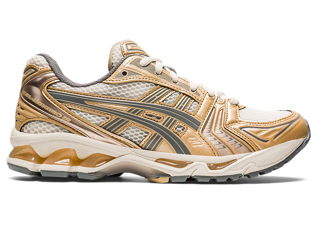 Women's Asics Gel-Kayano 14 Sneakers Cream / Grey | 1350-WFKSV