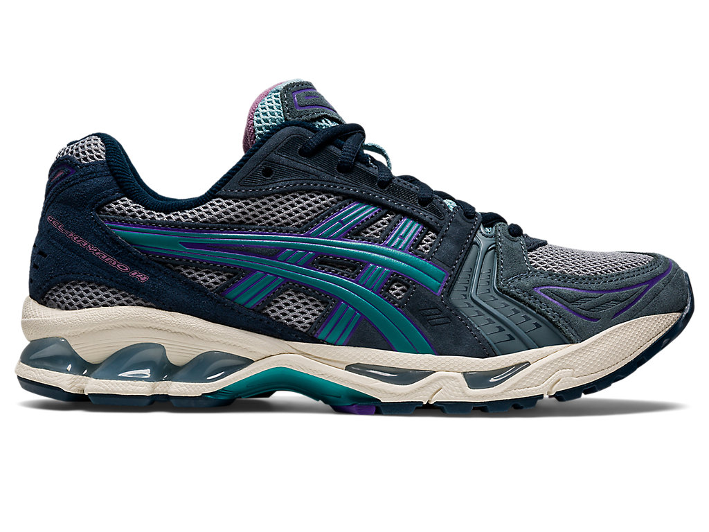 Women's Asics Gel-Kayano 14 Sneakers Green | 8561-DVSEX