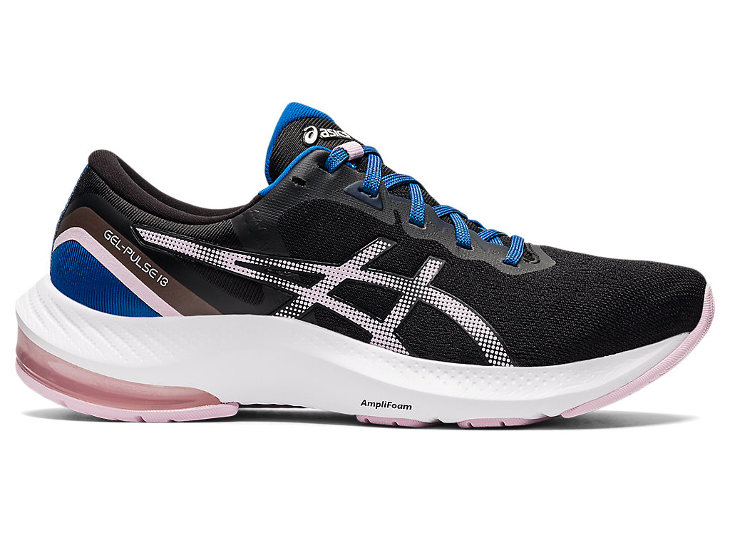 Women's Asics Gel-Pulse 13 Walking Shoes Black / Rose | 5618-STOMA