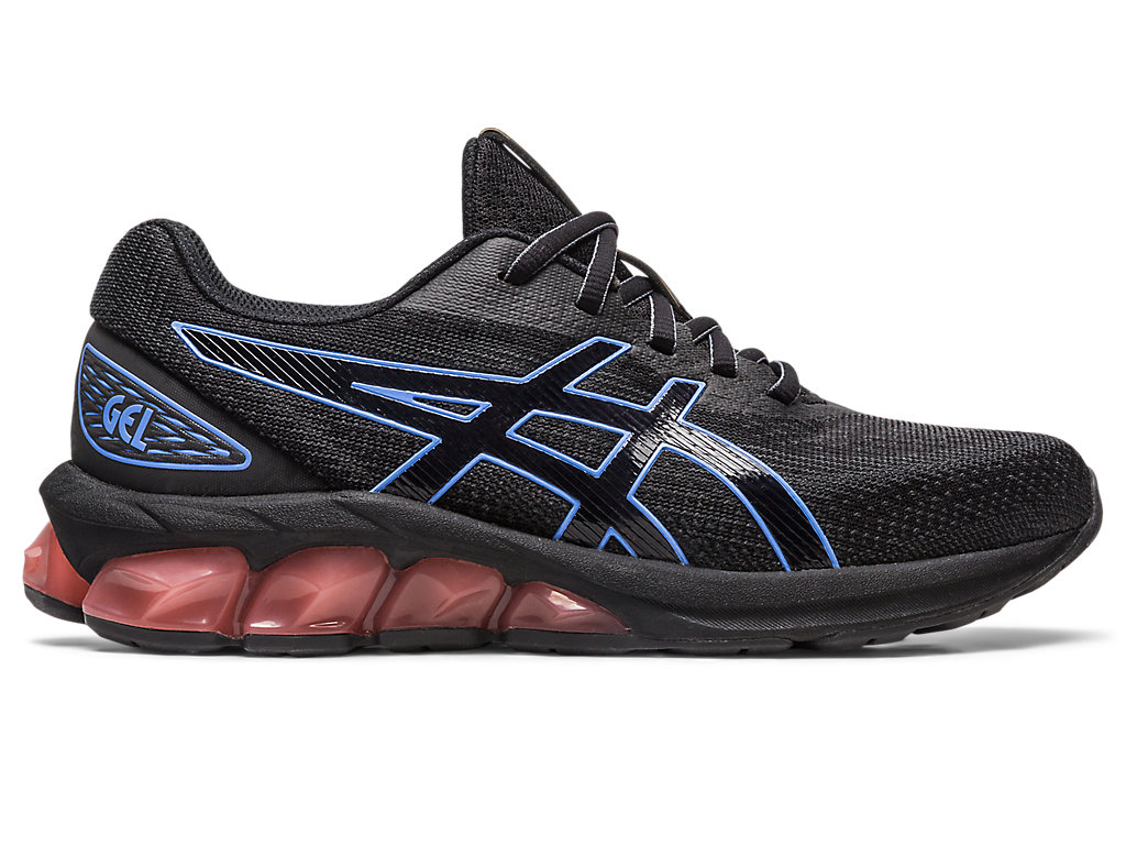 Women's Asics Gel-Quantum 180 Vii Sneakers Black / Blue | 3724-YFRLU