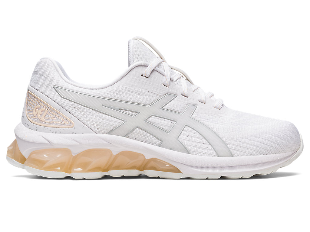 Women's Asics Gel-Quantum 180 Vii Sneakers White / Grey | 5629-SQPXO