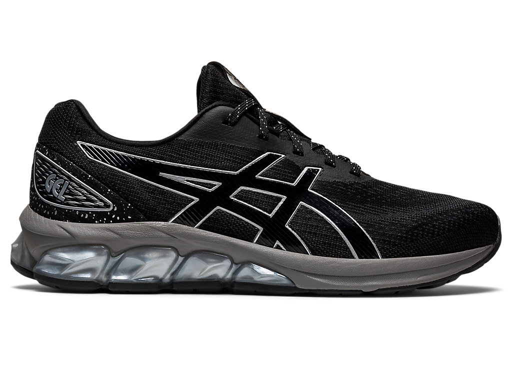 Women's Asics Gel-Quantum 180 Vii Sneakers Black / Grey | 7296-GVDHO