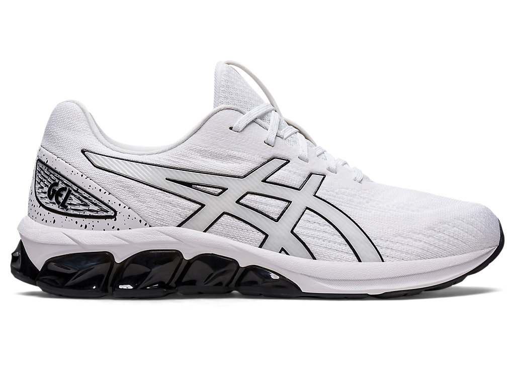 Women's Asics Gel-Quantum 180 Vii Sneakers White / Black | 7581-QVSOZ