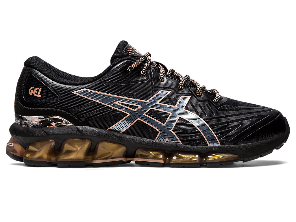 Women's Asics Gel-Quantum 360 Vii Sneakers Black / Rose Gold | 5320-EWMJC