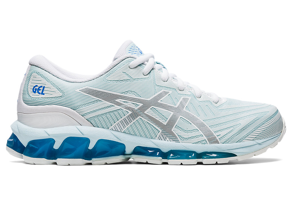 Women's Asics Gel-Quantum 360 Vii Sneakers Light Turquoise / White | 7682-FISDX