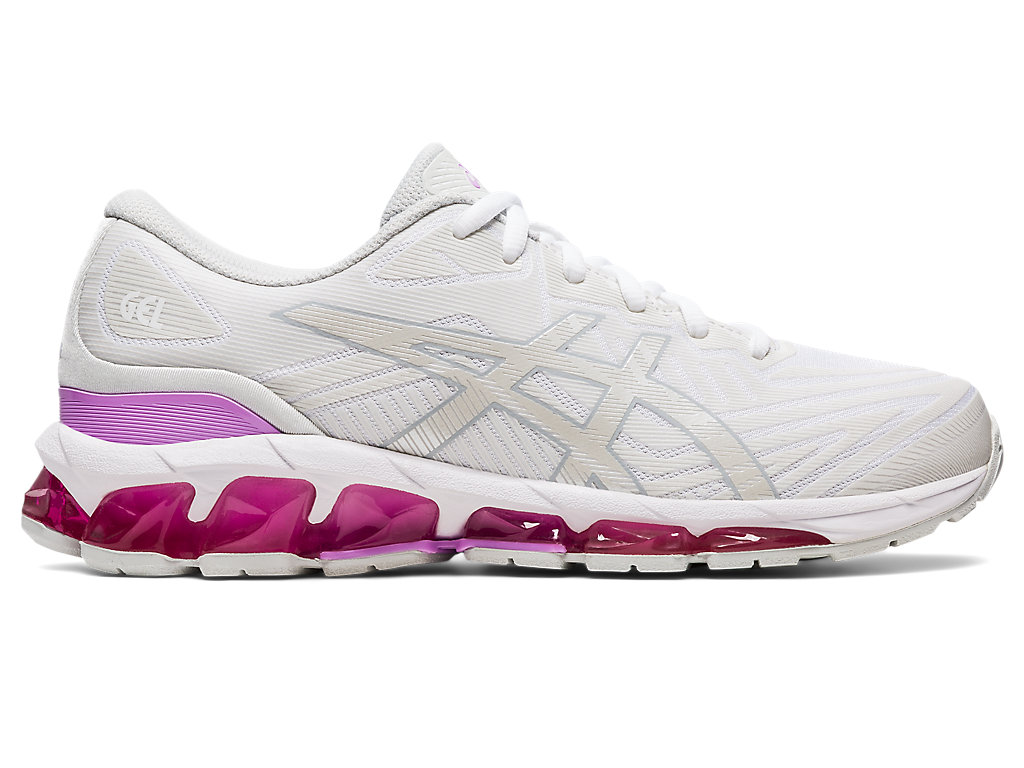 Women's Asics Gel-Quantum 360 Vii Sneakers White / Lavender | 9341-SCKBZ