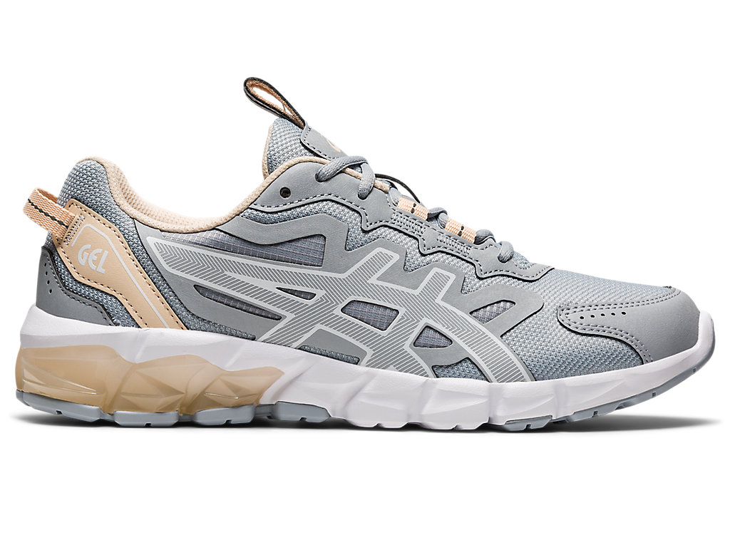 Women's Asics Gel-Quantum 90 3 Sneakers Grey / Pink | 2694-OWBIU