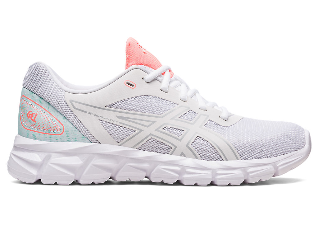 Women's Asics Gel-Quantum Lyte Ii Sneakers White / Grey | 9532-WIZTM