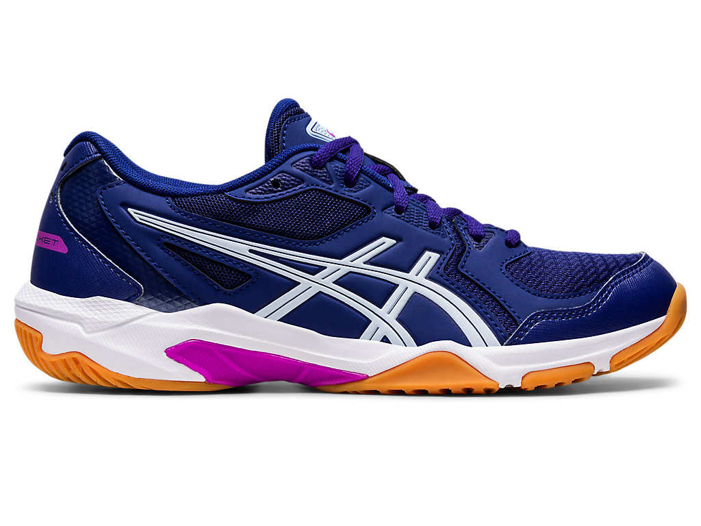 Women's Asics Gel-Rocket 10 Volleyball Shoes Blue / Blue | 0841-JOAMU