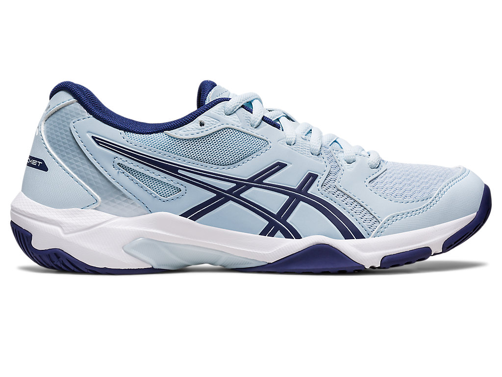 Women's Asics Gel-Rocket 10 Volleyball Shoes Blue / Indigo Blue | 6918-ACHTO