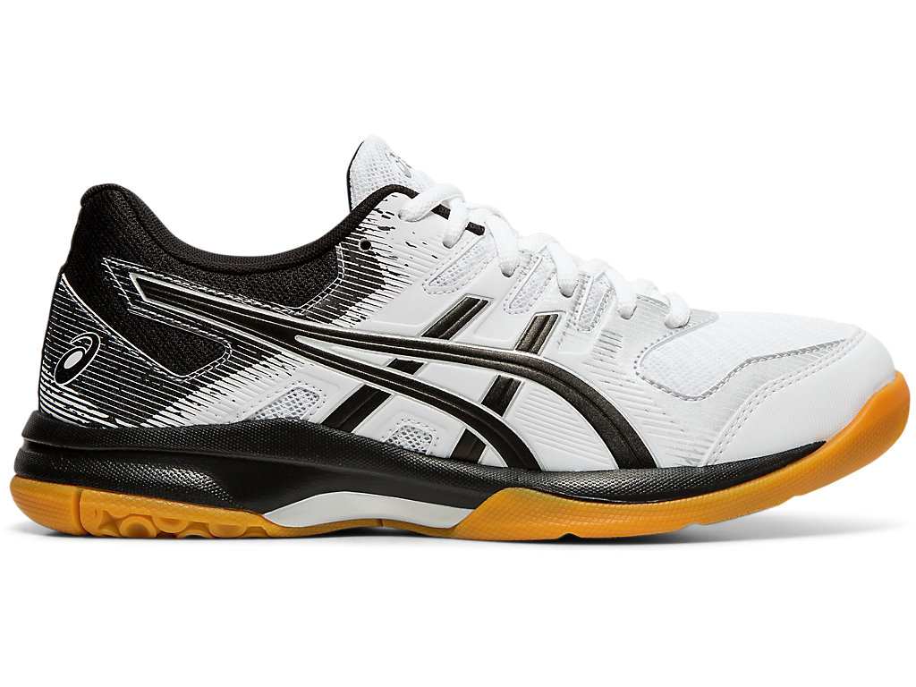 Women's Asics Gel-Rocket 9 Volleyball Shoes White / Black | 5987-DOBXU