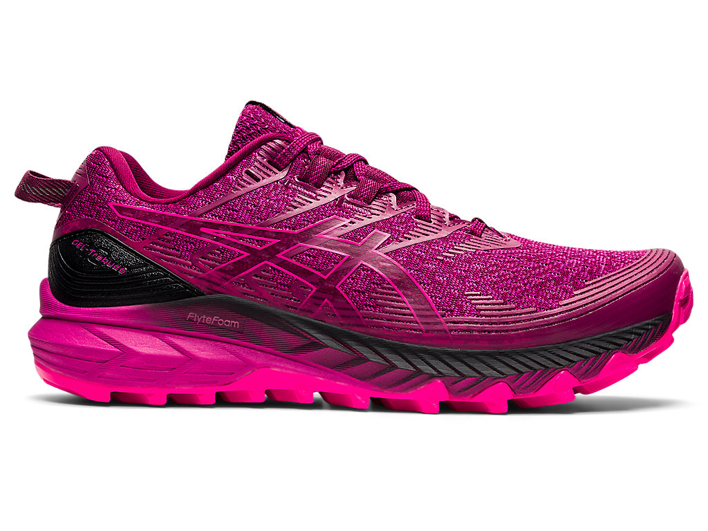 Women's Asics Gel-Trabuco 10 Trail Running Shoes Fuchsia Red | 9640-LZTEI