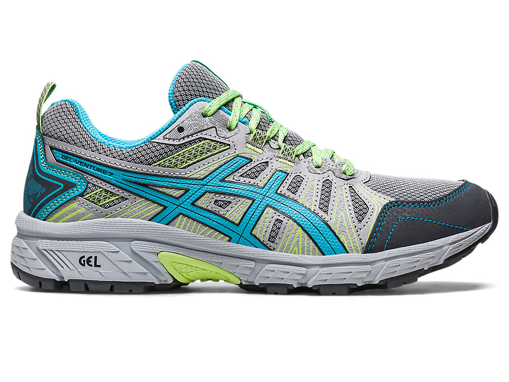 Women's Asics Gel-Venture 7 Trail Running Shoes Grey | 4217-KGPME