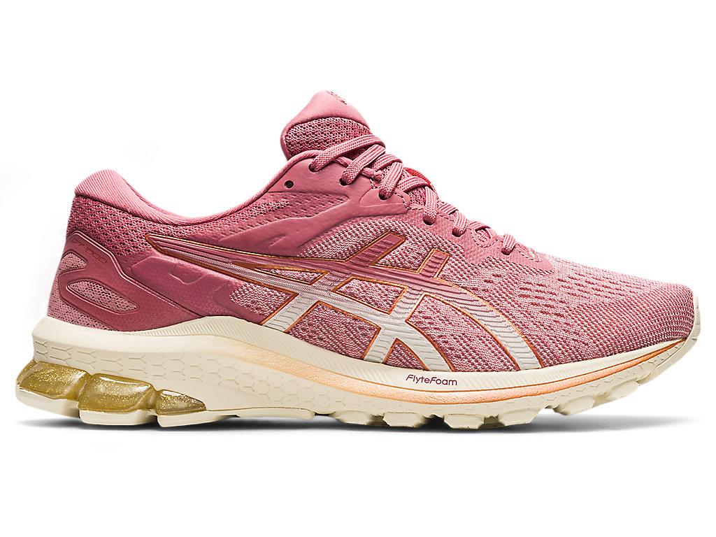 Women's Asics Gt-1000 10 Walking Shoes Pink / Rose | 5623-CXSNA