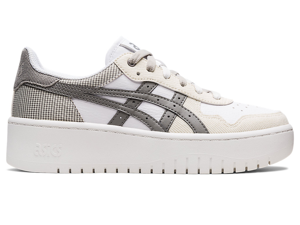 Women's Asics Japan S Pf Sneakers White / Grey | 1563-RYPJA