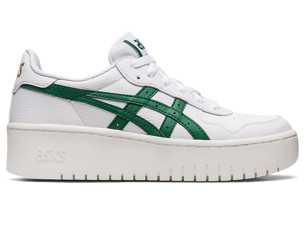 Women's Asics Japan S Pf Sneakers White / Green | 2869-ZSRIG