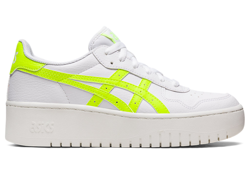 Women's Asics Japan S Pf Sneakers White / Yellow | 5789-GWMZN