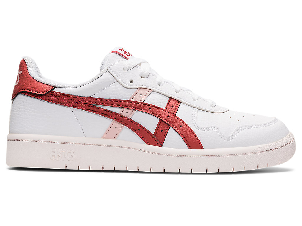 Women's Asics Japan S Sneakers White / Red Dark Red | 9852-VMOHJ