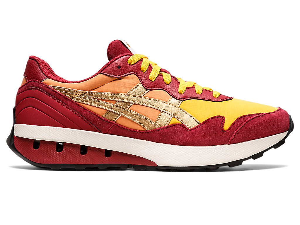 Women's Asics Jogger X81 Sneakers Orange / Burgundy | 2439-JHKMU