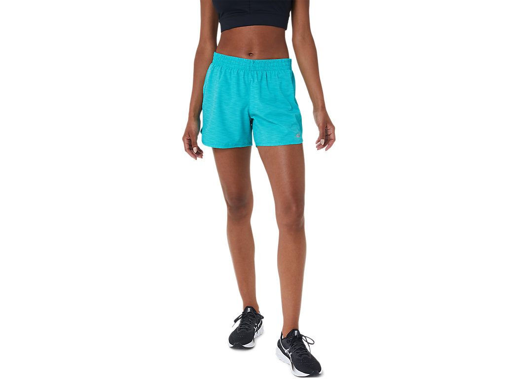 Women's Asics Lyte Speed 4in Run Pants Turquoise | 0947-RFHKO