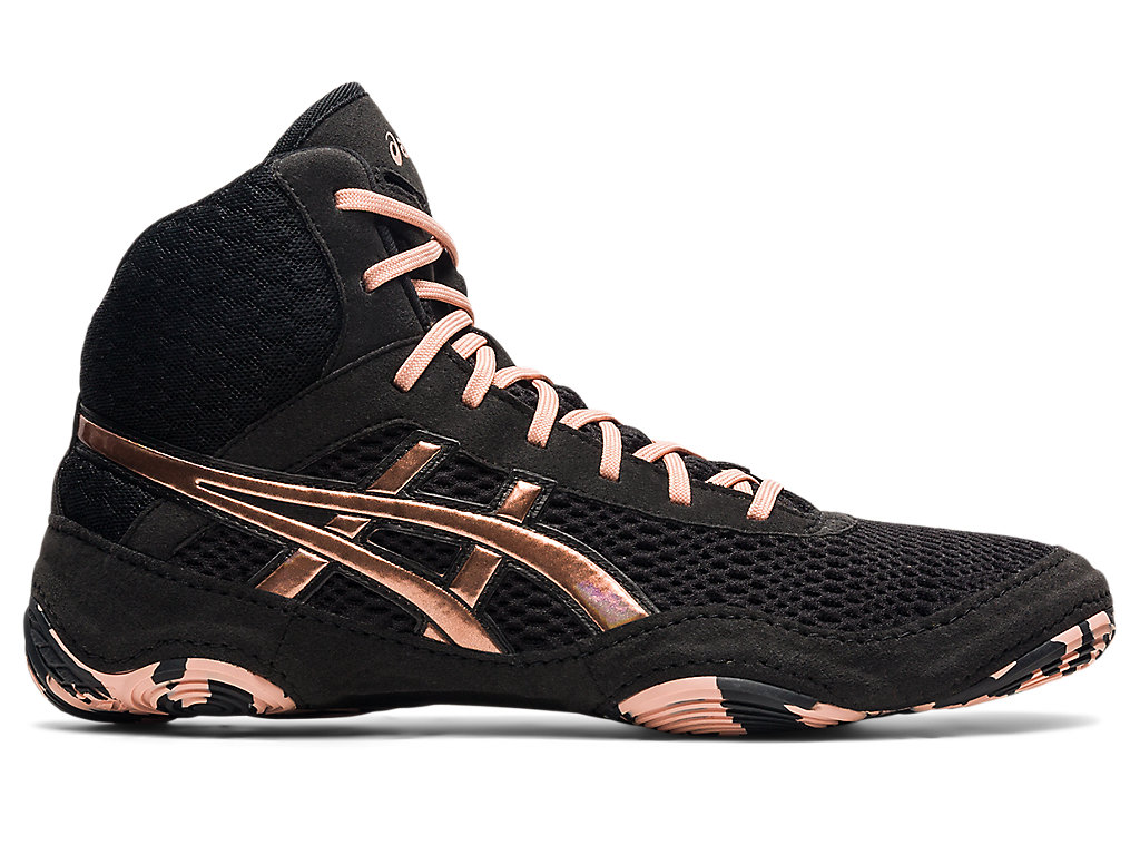 Women's Asics Matblazer Wrestling Shoes Black / Pink | 1570-GQFWN