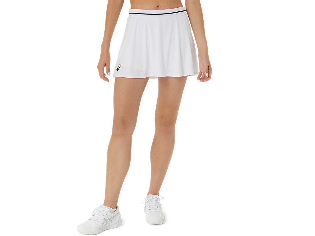 Women's Asics Match Skort Skirts White | 1539-HCKNM