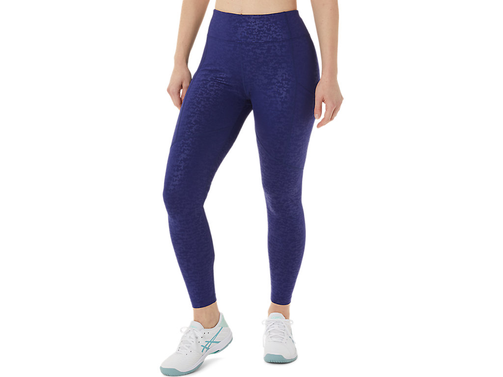 Women's Asics New Strong 92 Printed Leggings Blue | 5840-TSHKG