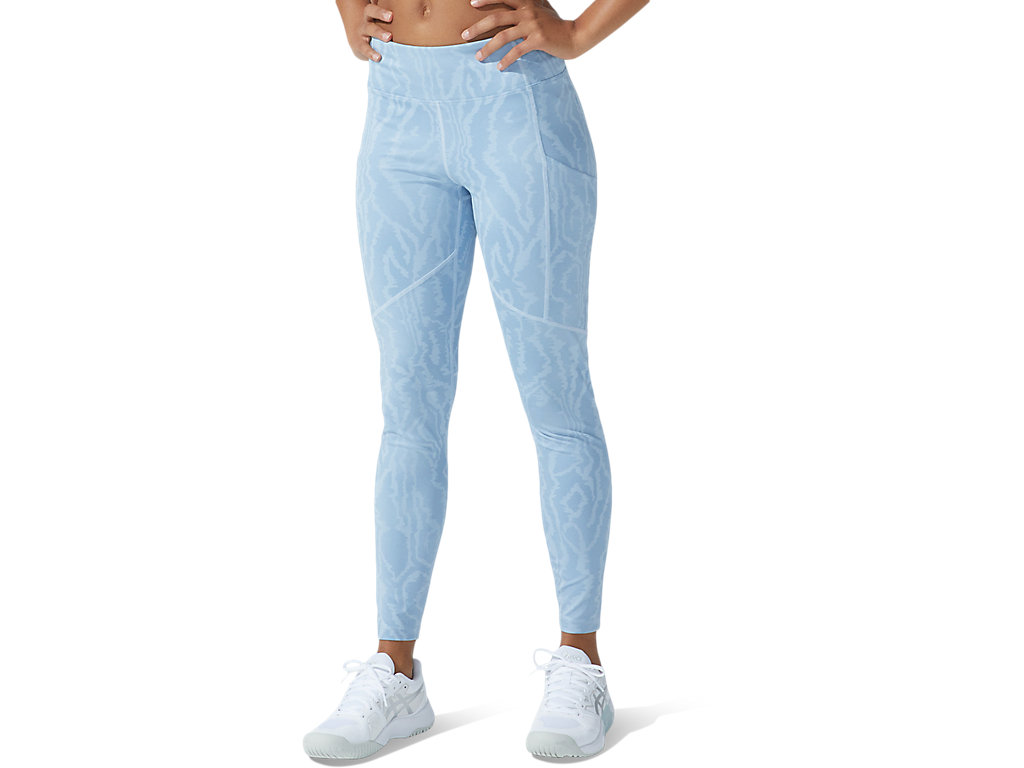 Women's Asics New Strong 92 Printed Leggings White | 9734-LHQAS