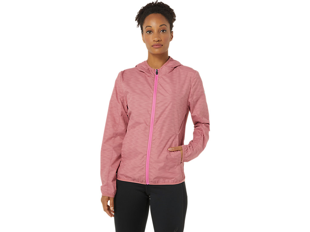 Women's Asics Packable Jackets Rose | 5670-TDJIQ