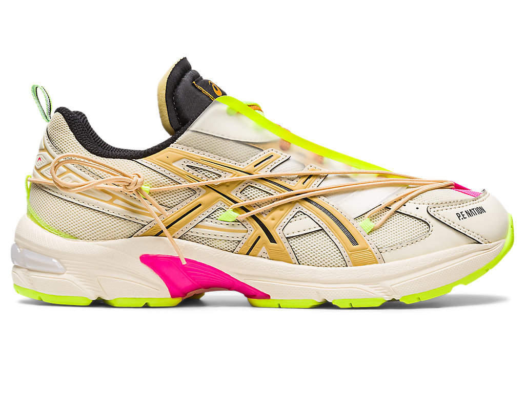 Women's Asics Pe Nation X Gel-1130 Sneakers Cream | 8056-ODXFY