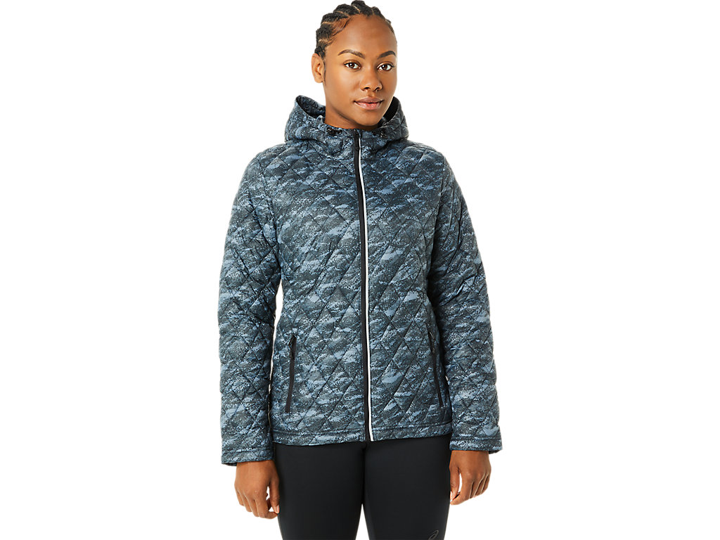 Women's Asics Performance Insulated Jackets Light Blue | 5681-CPSAH