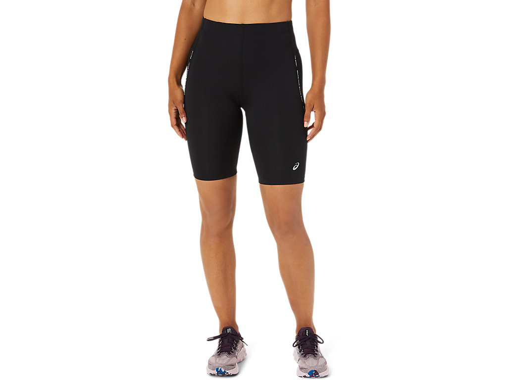 Women's Asics Race Sprinter Leggings Black | 0578-QOYTF