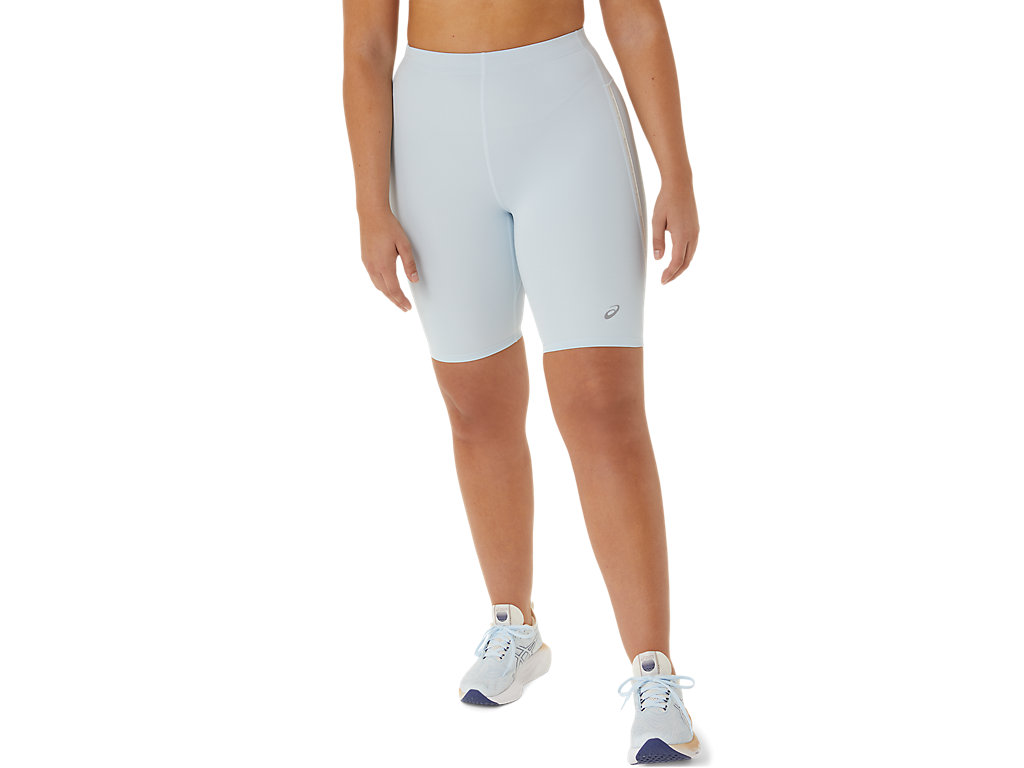 Women's Asics Race Sprinter Leggings Blue | 0763-VBQSZ