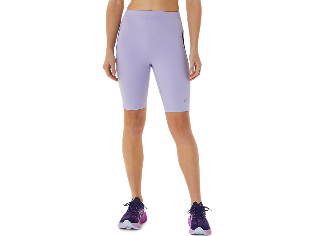 Women's Asics Race Sprinter Leggings Purple | 9786-HIFVQ