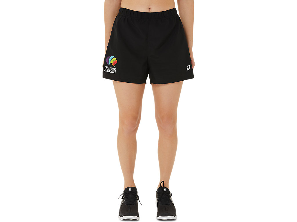 Women's Asics Ready Set 3in Wch Pants Black | 1798-EMVHY