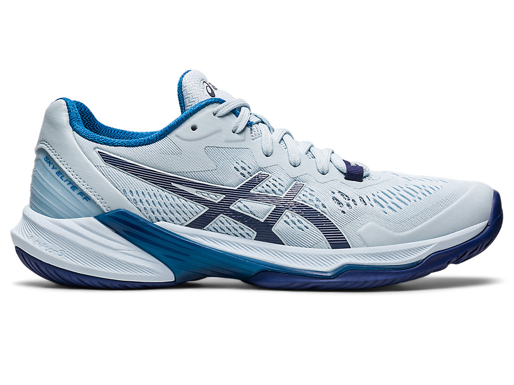 Women's Asics Sky Elite Ff 2 Volleyball Shoes Blue / Indigo Blue | 3594-CMQFA