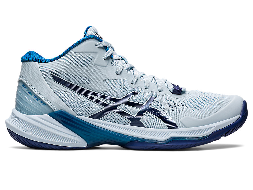 Women's Asics Sky Elite Ff Mt 2 Volleyball Shoes Blue / Indigo Blue | 6408-MVWBX