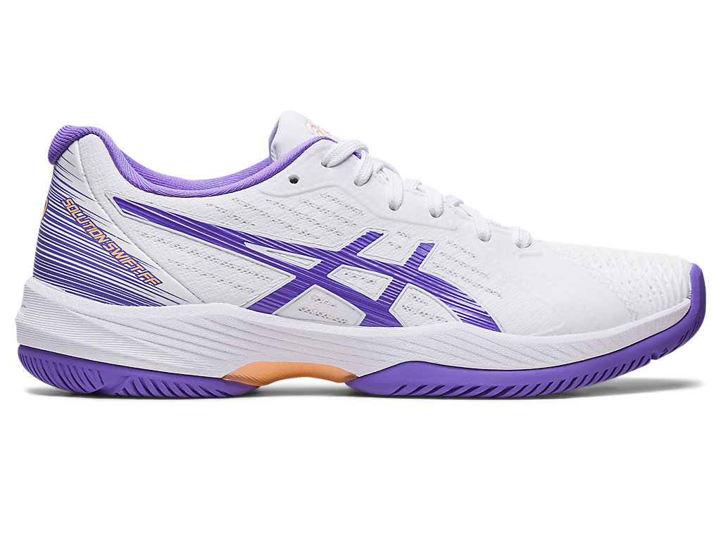 Women's Asics Solution Swift Ff Tennis Shoes White | 1034-ROJLT