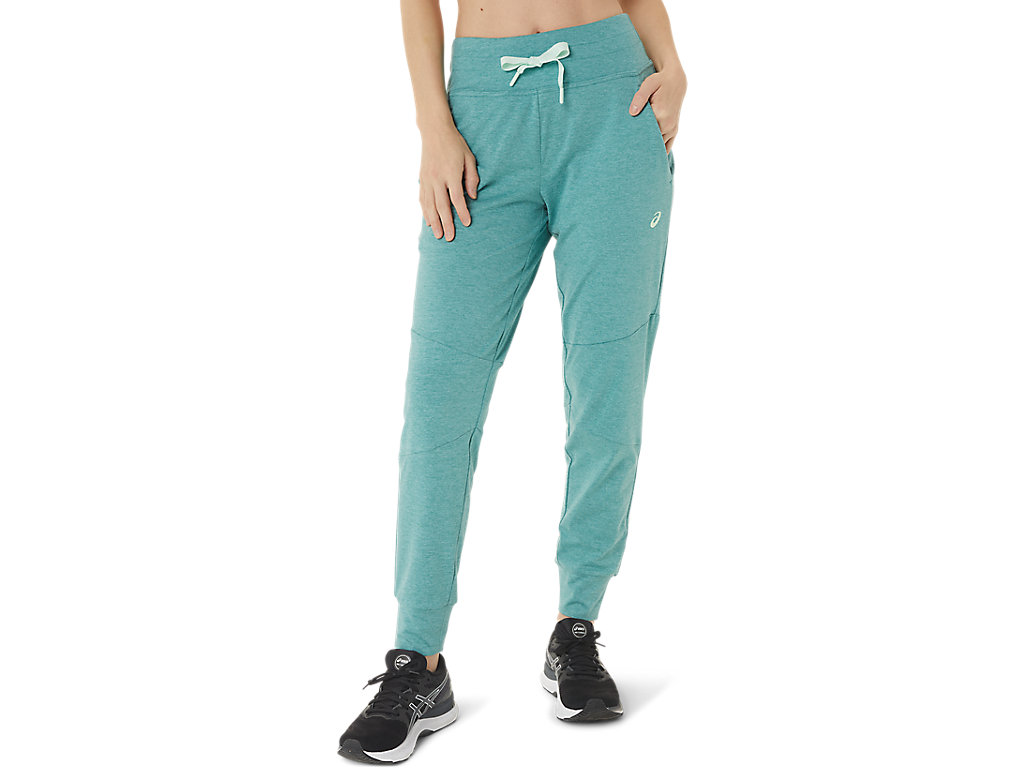 Women's Asics Tech Jogger Pants Olive | 1940-MUPIO