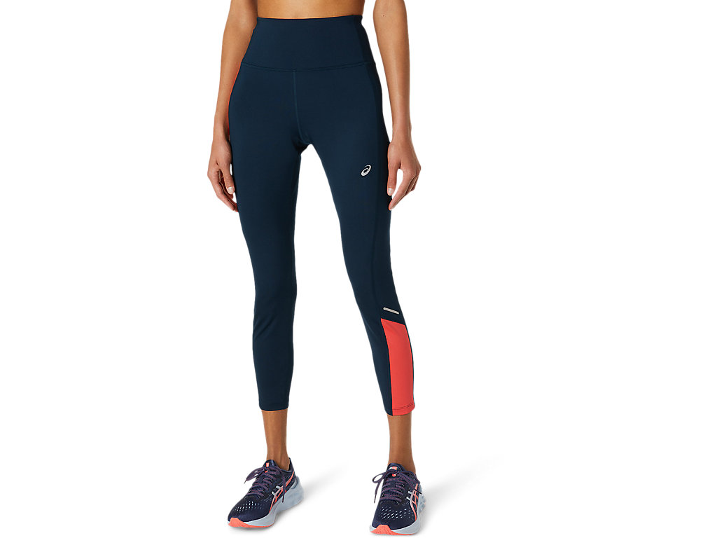 Women's Asics Tokyo Highwaist Leggings Blue / Pink | 6325-MTOFA