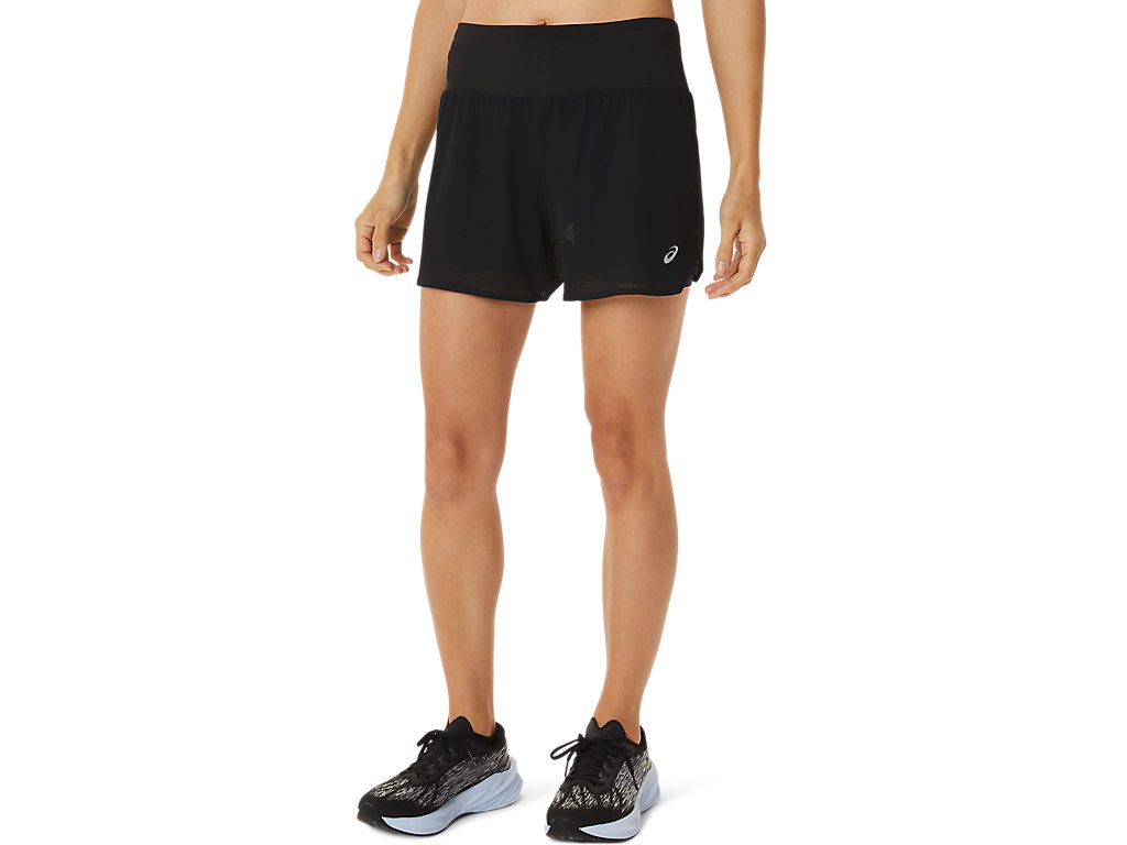 Women's Asics Ventilate 2-N-1 3.5in Pants Black | 1907-BYIVJ