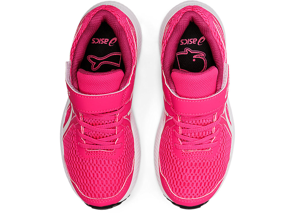 Kids' Asics Contend 7 Pre-School Running Shoes Pink / White | 1764-SQPMZ